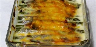 Receta de espárragos trigueros con bechamel fácil y rápida