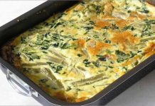 Receta de espinacas al horno fácil y rápida