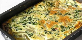 Receta de espinacas al horno fácil y rápida