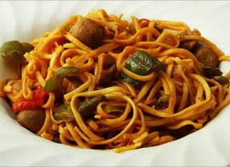 Receta de fideos chinos fácil y rápida