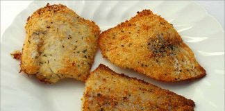 Receta de filetes de merluza al queso fácil y rápida