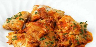 Receta de filetes de merluza con pimentón fácil y rápida