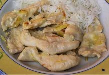 Receta de filetes de pollo con quesitos fácil y rápida
