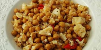 Receta de garbanzos a la navarra fácil y rápida