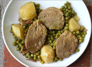Receta de guiso de cerdo fácil y rápida