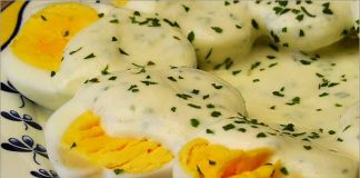 Receta de huevos a la mostaza fácil y rápida