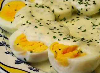 Receta de huevos a la mostaza fácil y rápida