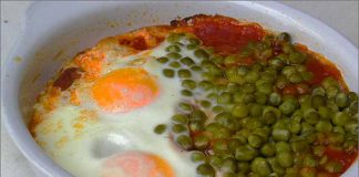 Receta de huevos al plato fácil y rápida