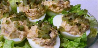 Receta de huevos con salsa tártara fácil y rápida