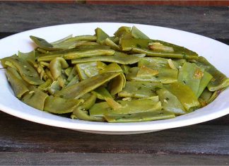 Receta de judías verdes con limón fácil y rápida