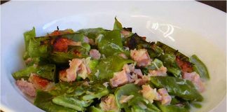 Receta de judías verdes gratinadas fácil y rápida