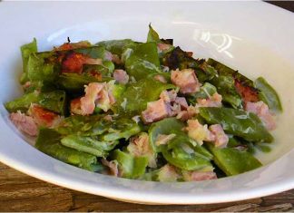 Receta de judías verdes gratinadas fácil y rápida