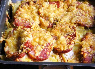 Receta de lomo de cerdo a los 4 quesos fácil y rápida