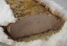 Receta de lomo de cerdo a la sal fácil y rápida