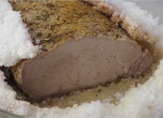 Receta de lomo de cerdo a la sal fácil y rápida