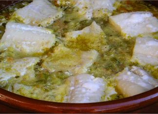 Receta de lomos de bacalao con verduras fácil y rápida