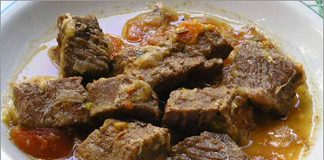 Receta de morcillo de ternera al ajillo fácil y rápida