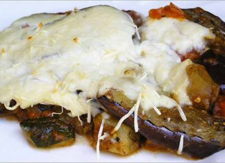 Receta de musaka ligera fácil y rápida