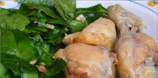 Receta de muslos de pollo en escabeche fácil y rápida