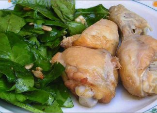 Receta de muslos de pollo en escabeche fácil y rápida