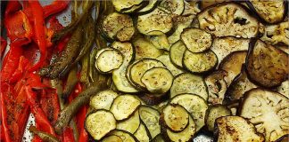 Receta de parrillada de verduras fácil y rápida
