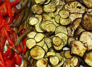 Receta de parrillada de verduras fácil y rápida