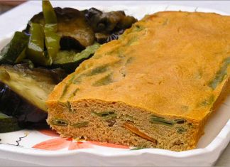 Receta de pastel de atún y verduras fácil y rápida