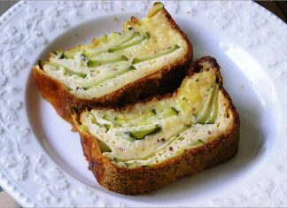 Receta de pastel de calabacín fácil y rápida