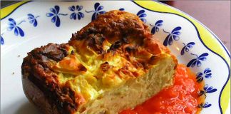 Receta de pastel rápido de repollo fácil y rápida