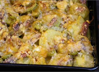 Receta de patatas al microondas con queso gratinado fácil y rápida