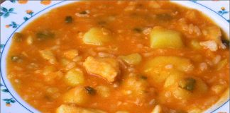Receta de patatas con bacalao fácil y rápida
