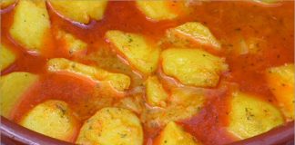 Receta de patatas viudas fácil y rápida