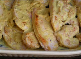 Receta de pavo ala mostaza fácil y rápida