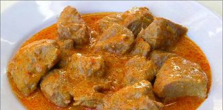 Receta de pavo al curry fácil y rápida