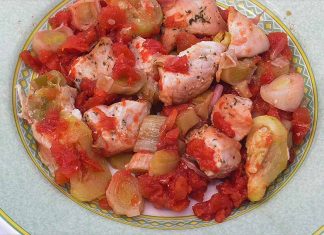 Receta de pavo con verduras fácil y rápida