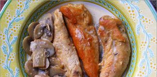 Receta de pechugas de pollo al whisky fácil y rápida