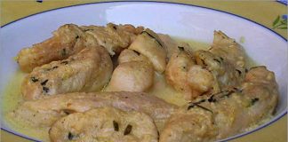 Receta de pechugas de pollo con nata fácil y rápida