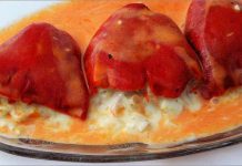 Receta de pimientos rellenos de salmón ahumado fácil y rápida