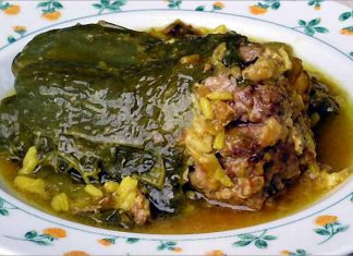 Receta de pimientos verdes rellenos fácil y rápida