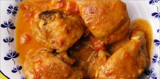 Receta de pollo a la vasca fácil y rápida