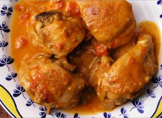 Receta de pollo a la vasca fácil y rápida