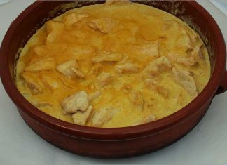 Receta de pollo al curry fácil y rápida