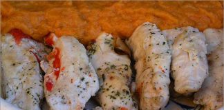 Receta de pollo con salsa de puerro y tomate fácil y rápida