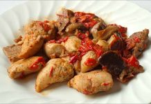 Receta de pollo con verduras fácil y rápida