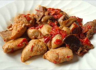 Receta de pollo con verduras fácil y rápida