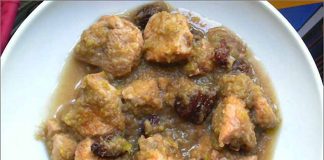 Receta de pollo en salsa de manzana fácil y rápida