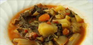Receta de potaje de acelgas fácil y rápida