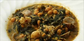 Receta de potaje de garbanzos fácil y rápida