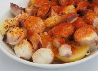 Receta de pulpo a la gallega fácil y rápida