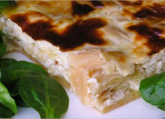 Receta de quiche de puerros fácil y rápida